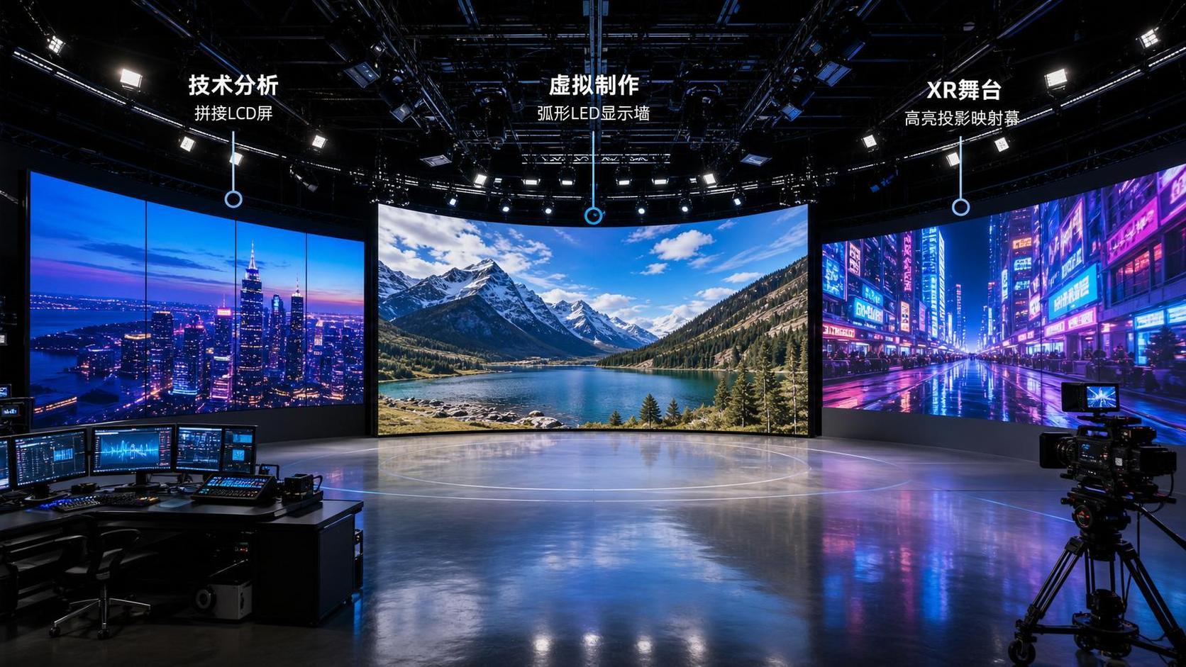 Display Technology Analysis for XR: LED vs LCD vs Projection for Virtual Production