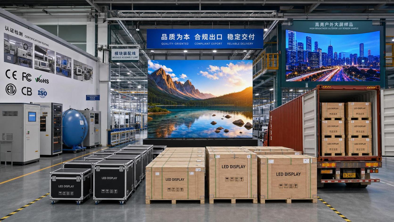 How Manufacturers Can Present Display Export Capability Content to Win Overseas Inquiries