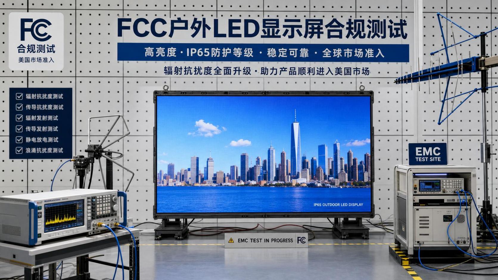 FCC Tightens EMC Rules for Outdoor LED Displays
