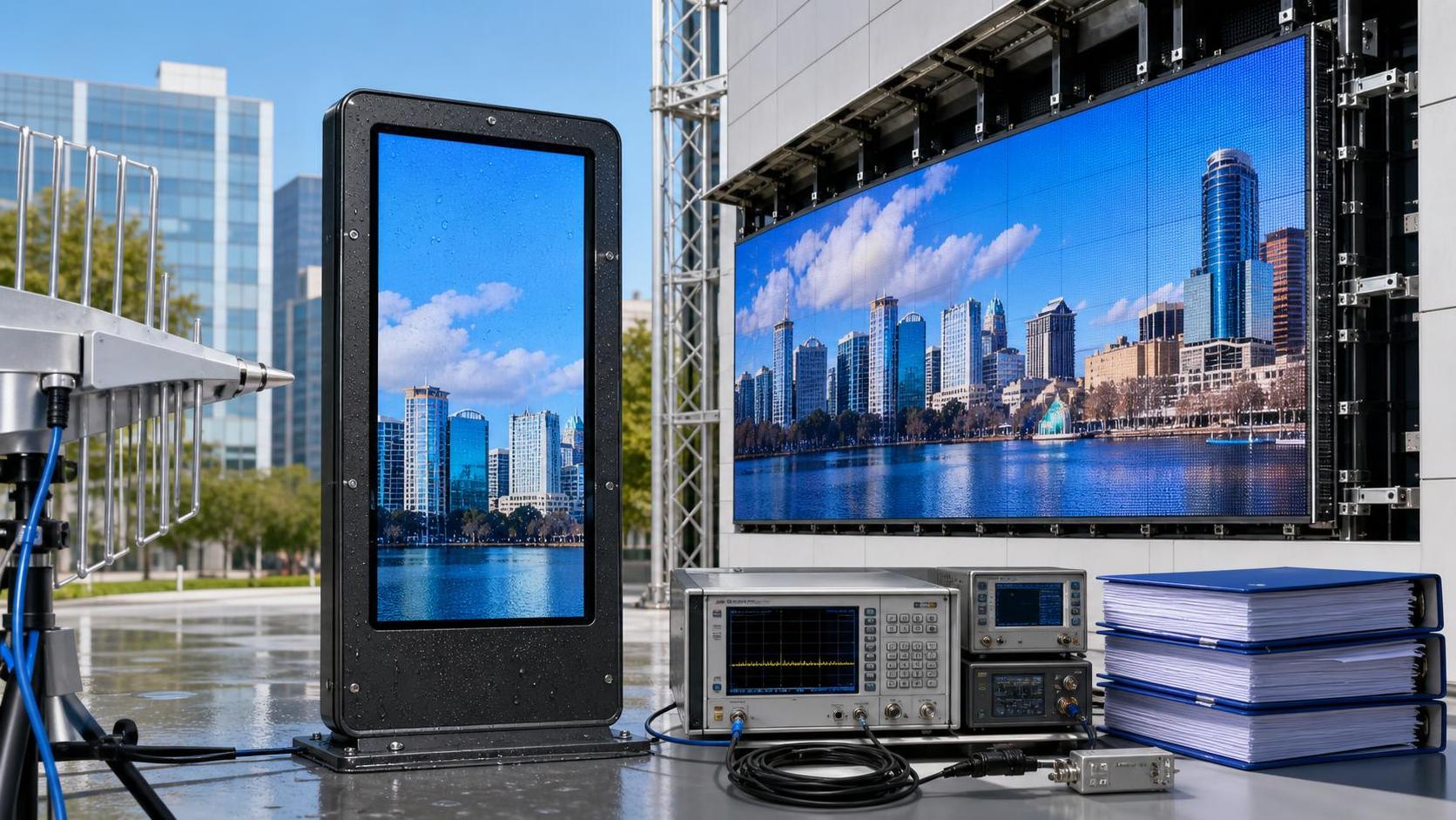 EU EMC Rule Hits Outdoor IP65/IP67 Displays