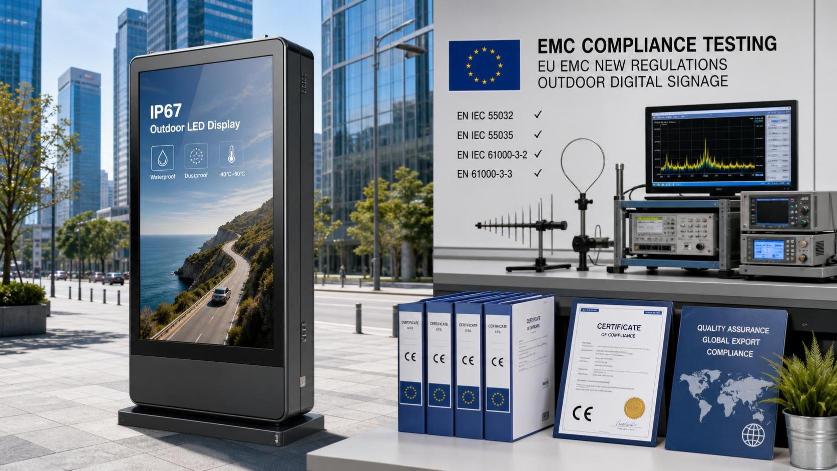 EU EMC Update Raises Test Bar for Outdoor LED Displays