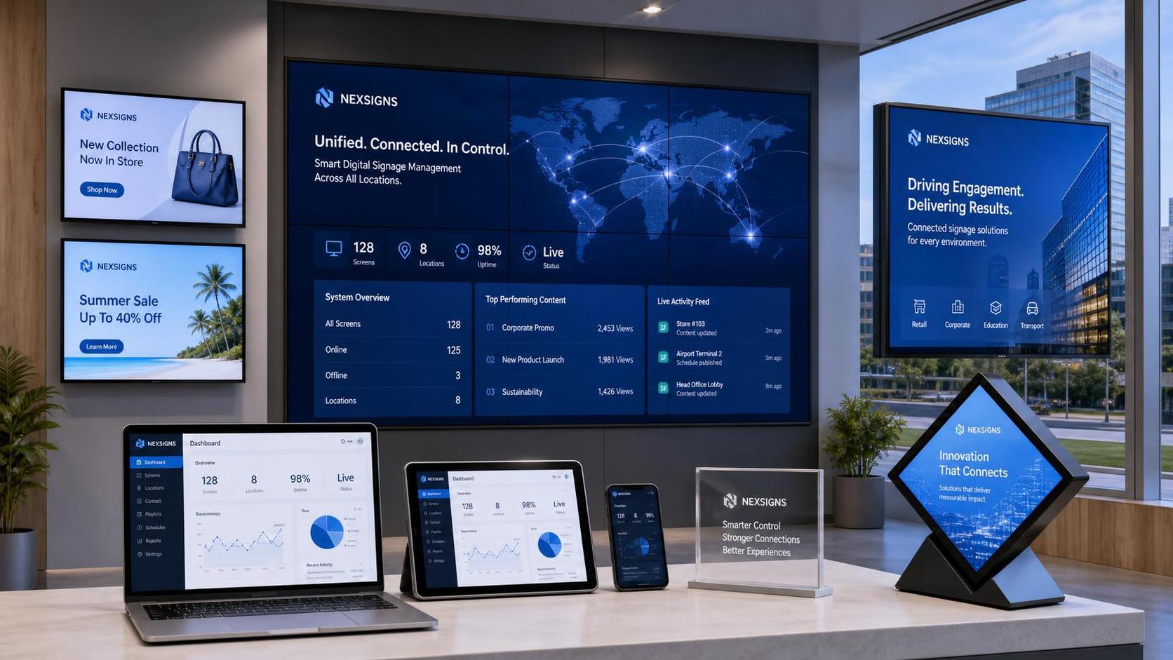 How to Choose a Digital Signage CMS for Multi-Location Content Control