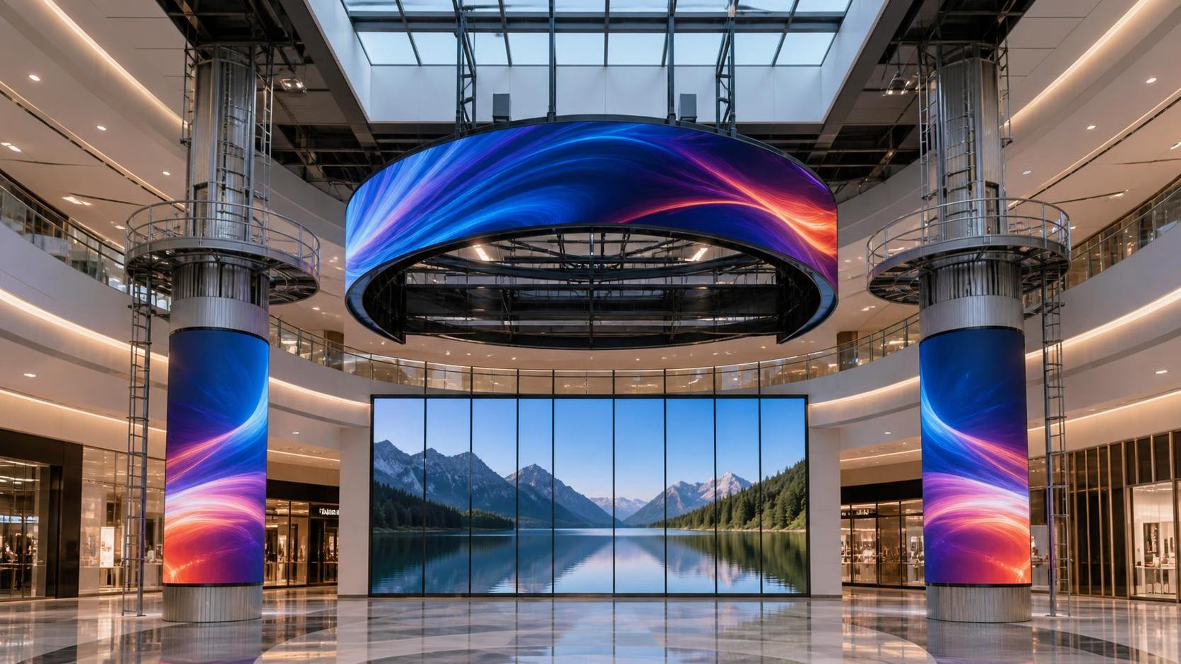 What Can Mall Display Installation Cases Reveal About Design Feasibility?