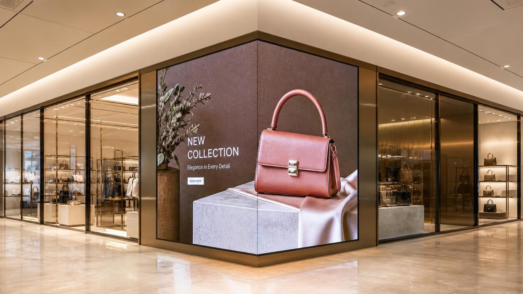 How to Choose Corner LED Displays for Retail Stores With True 90° Seamless Visuals