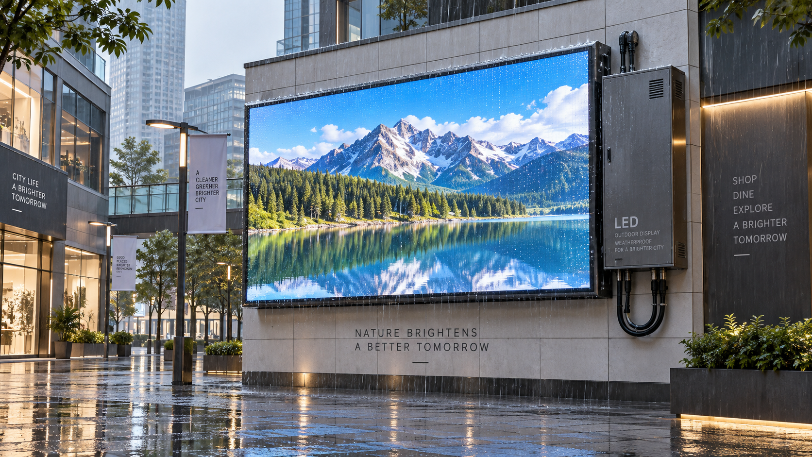 What Certifications Should an Outdoor Commercial Display Have?