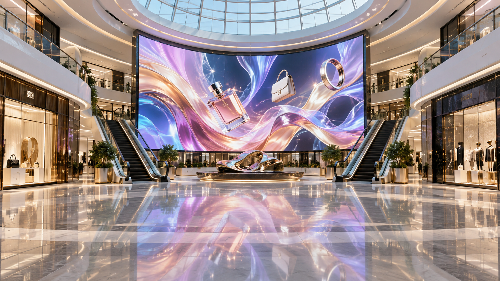 Can LED Visual Merchandising Increase Mall Foot Traffic?