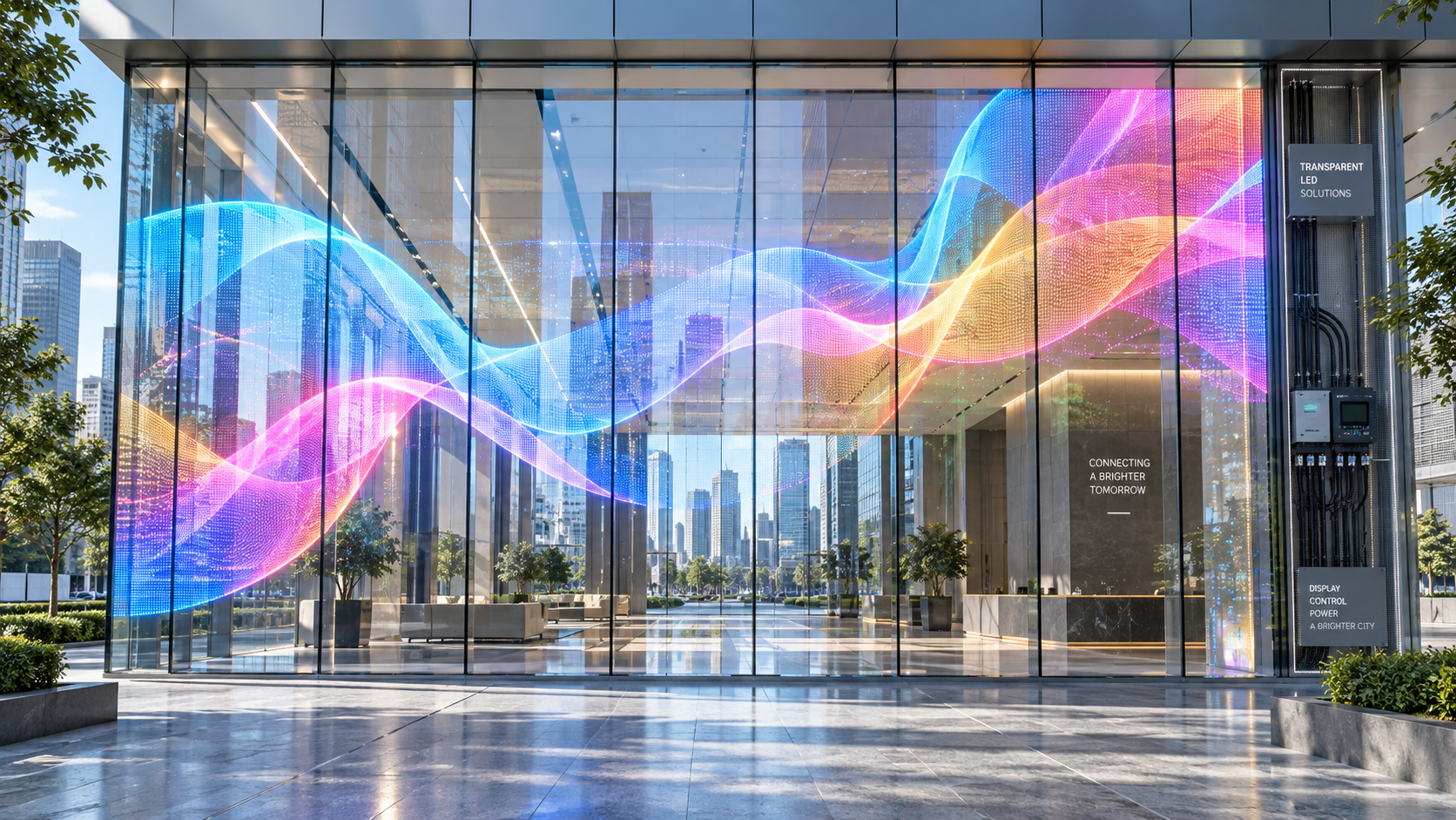 How to Evaluate a Transparent LED Film Manufacturer for Glass Facade Projects