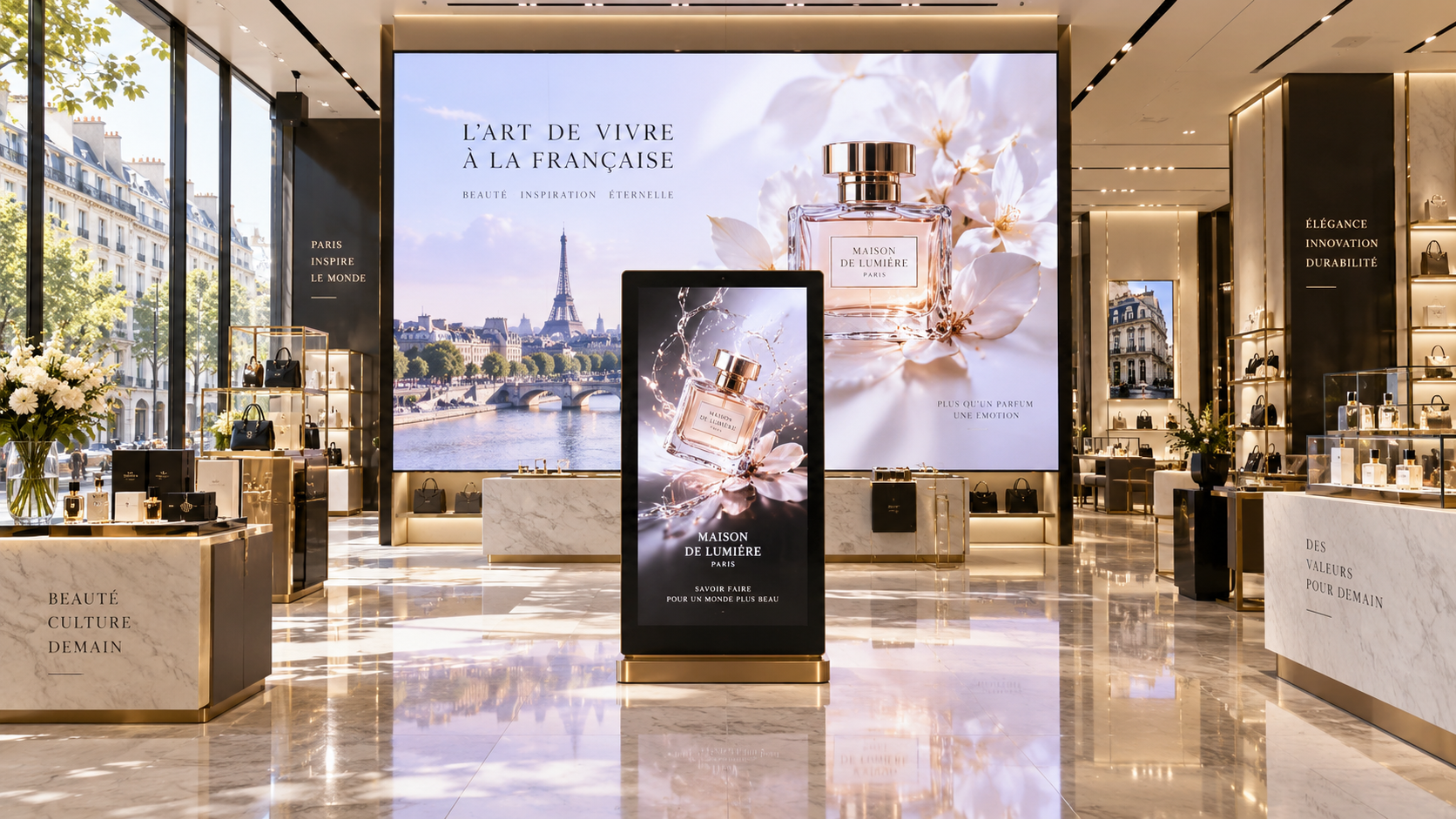 How French Retailers Can Select Interactive Display Technology for High-Traffic Stores