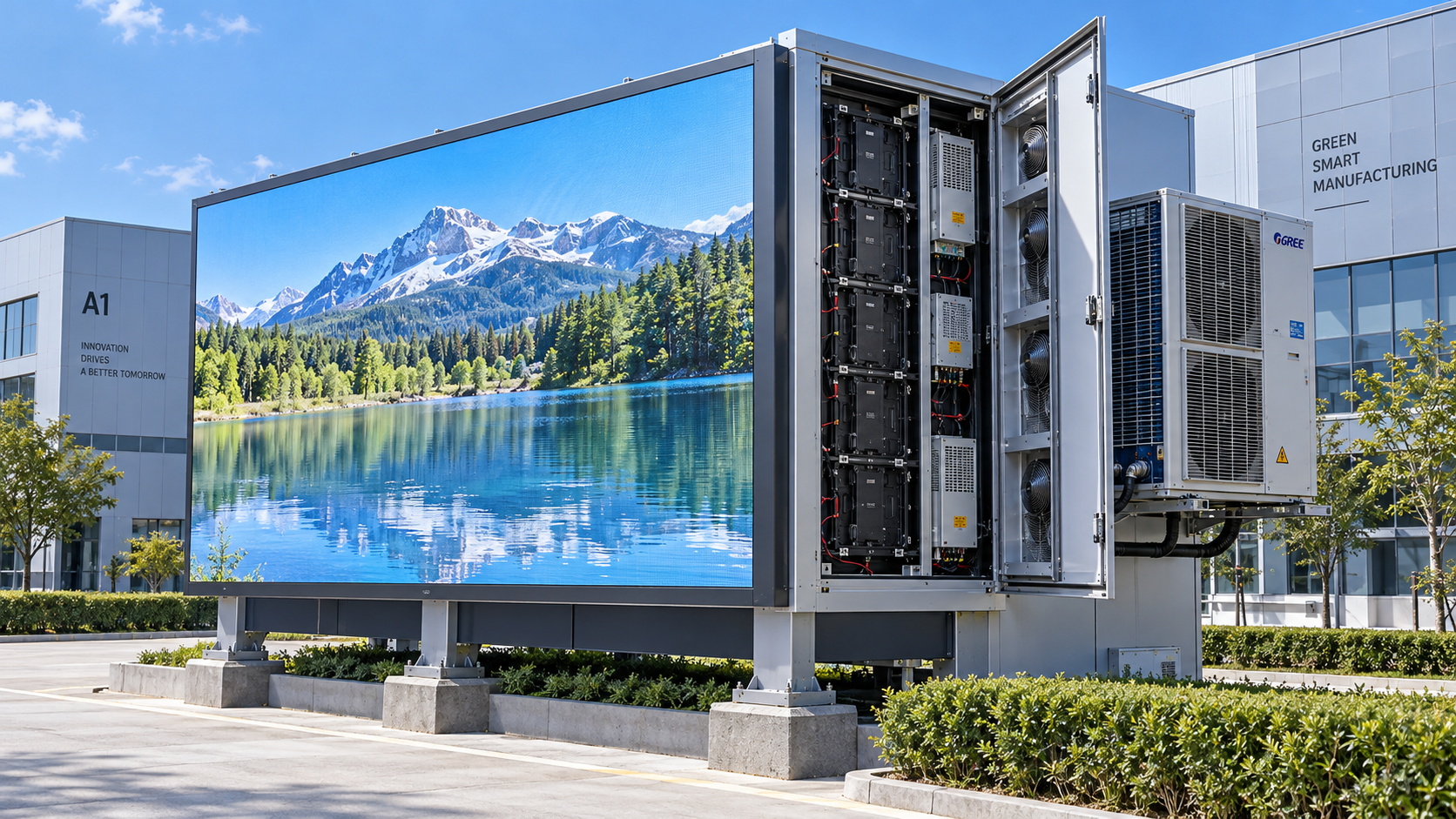 Sizing an Outdoor Display Cooling System: Heat Load and Solar Gain
