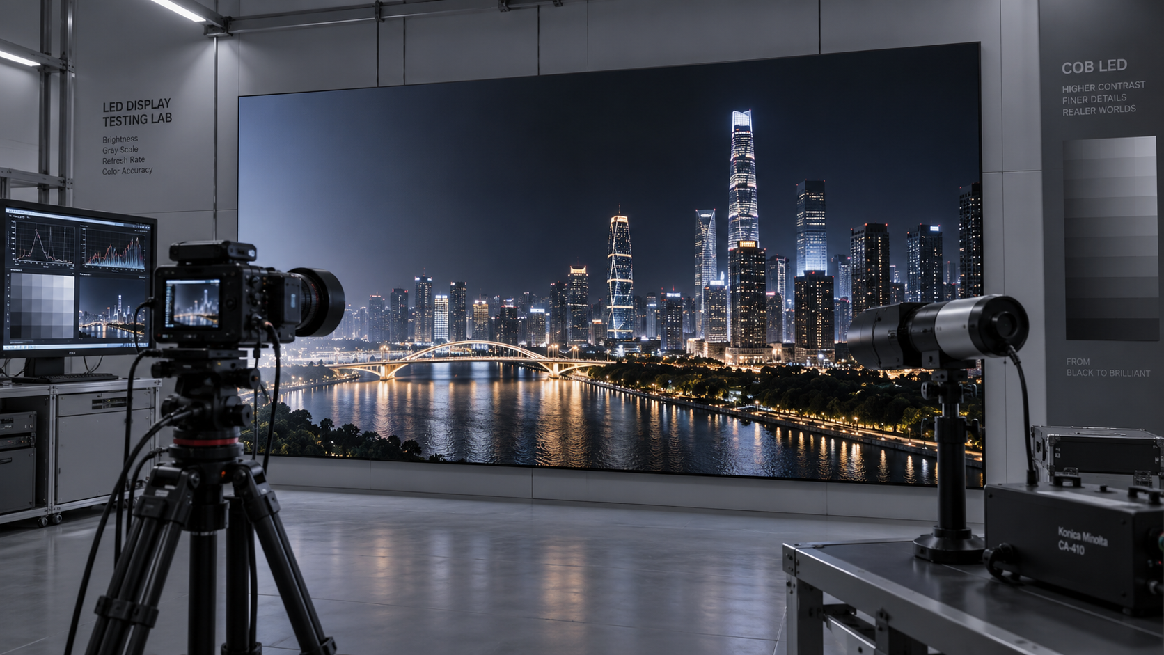 Why COB LED Refresh Optimization Can Reduce Low-Gray Image Quality