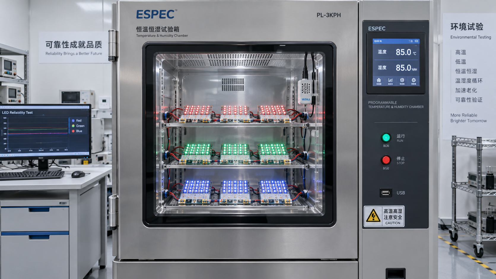 LED Packaging Reliability Evaluation: Choosing Heat and Humidity Tests