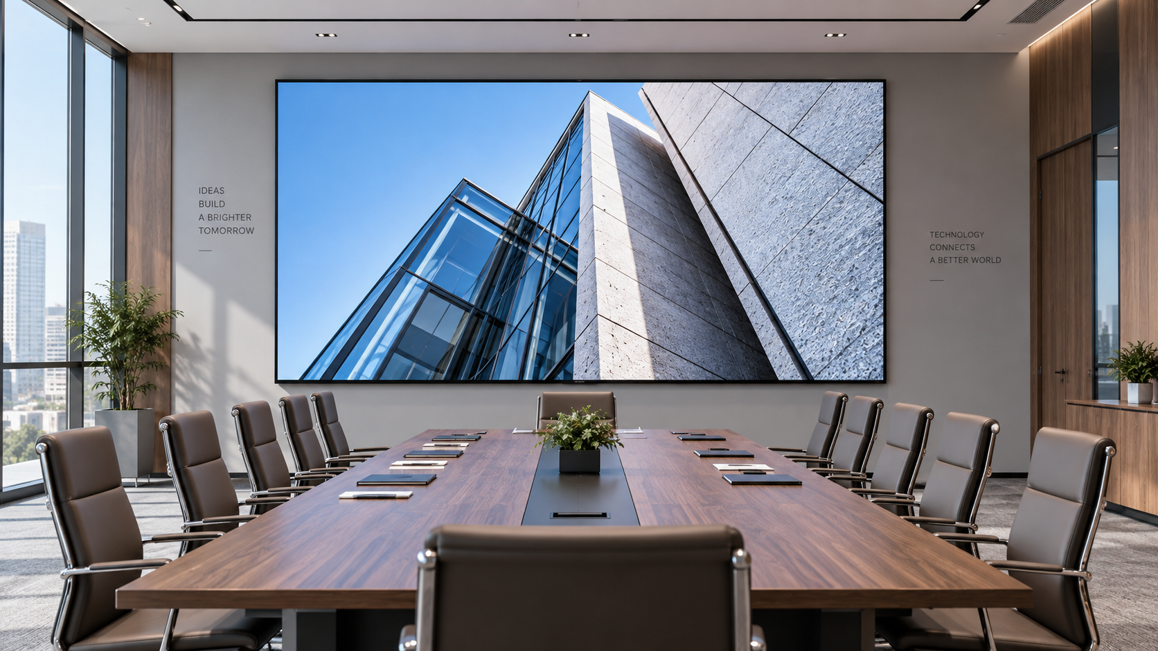 COB LED Screens: Choosing the Right Pixel Pitch for Meeting Rooms