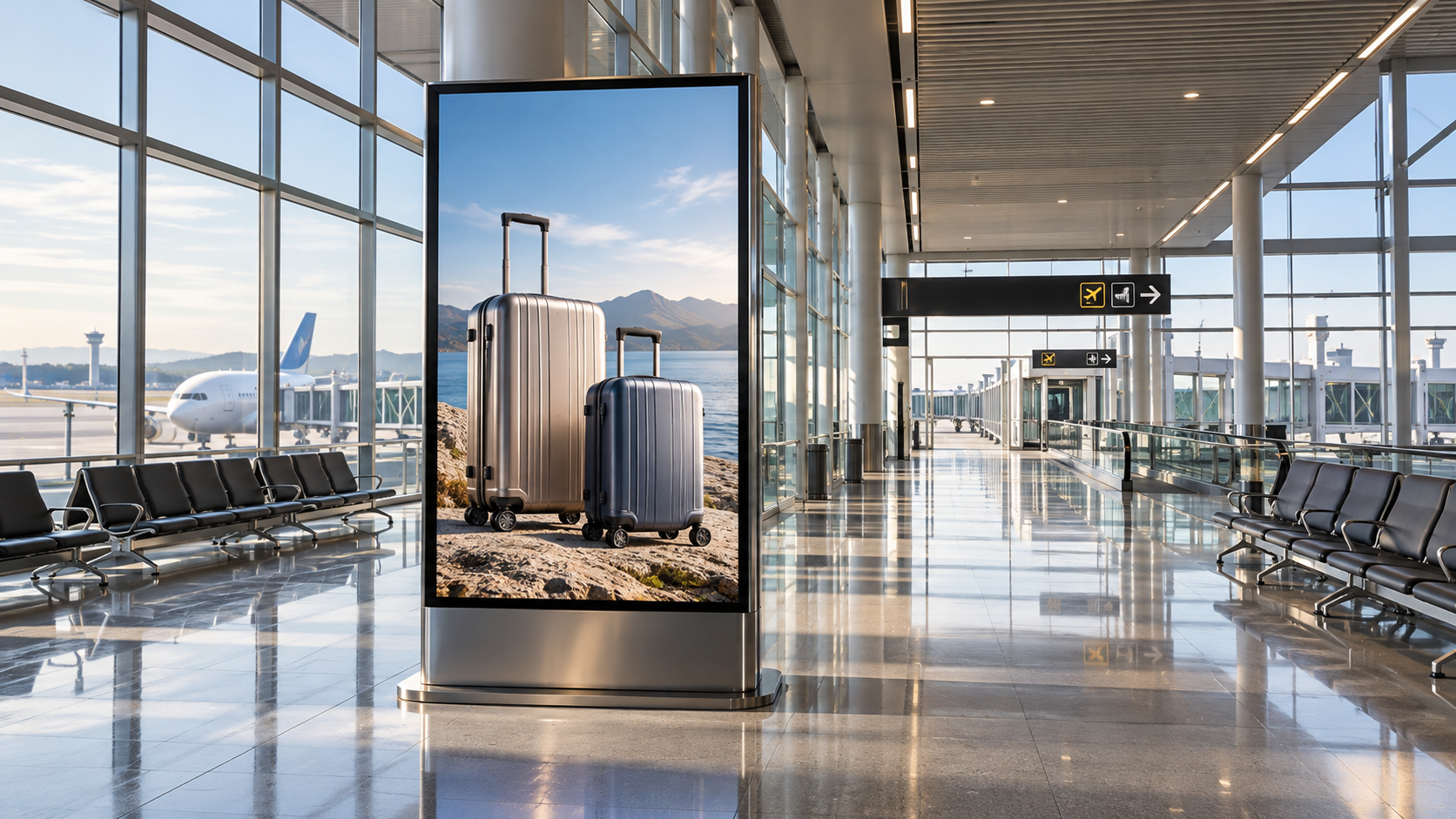 Airport Advertising Screen ROI: Calculating Net Revenue and Payback