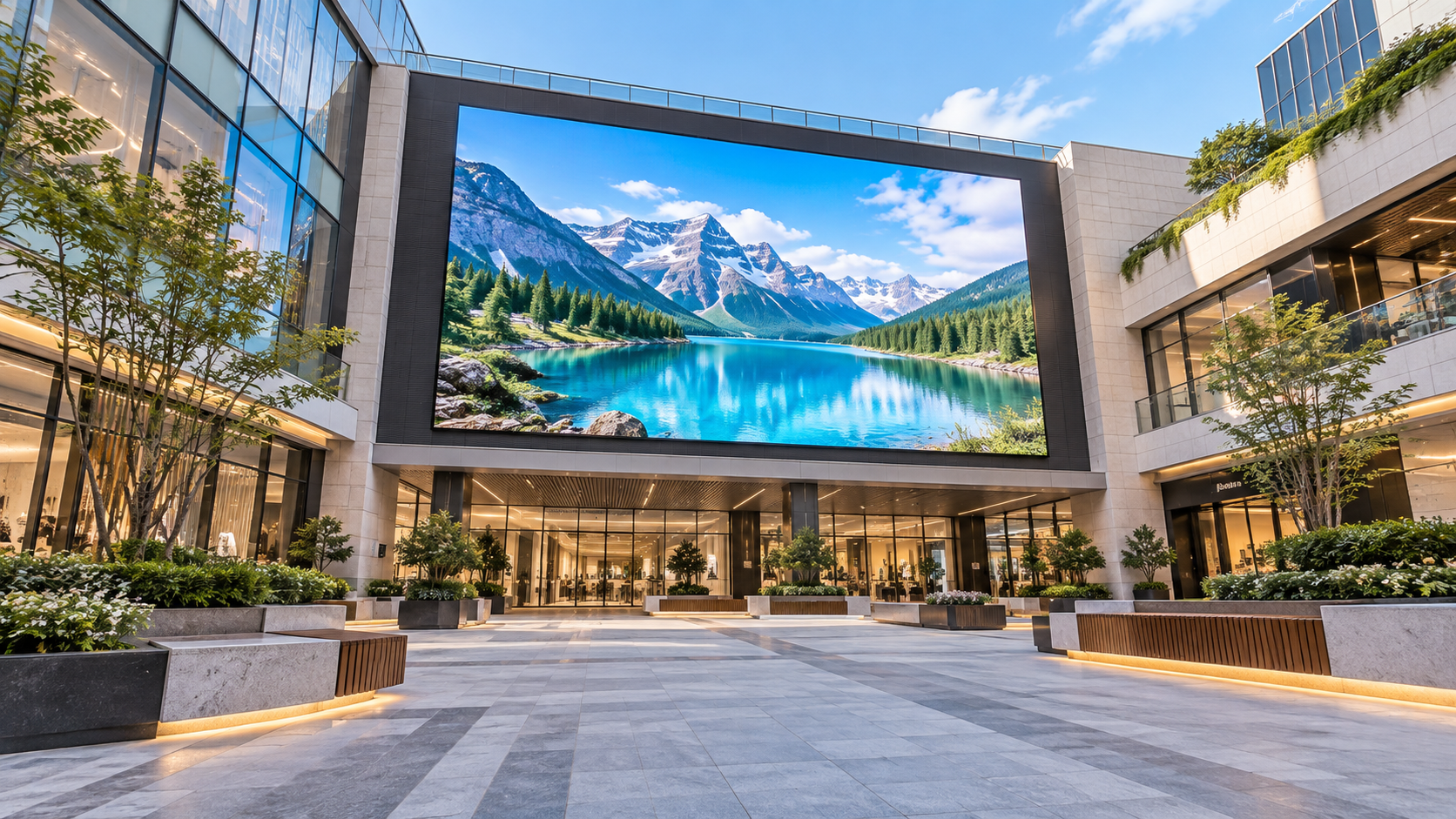 Tysons Corner Center Installs SNA Displays Outdoor LED Screen