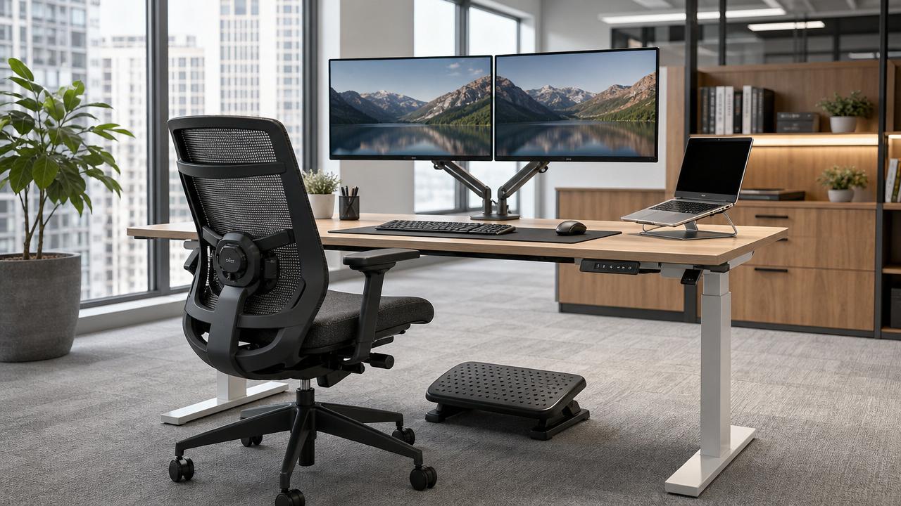 Workplace Ergonomics Basics: How to Set Up Desks, Chairs, and Screens Correctly