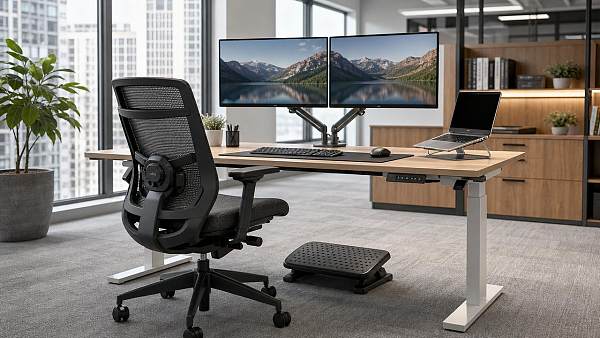 Workplace Ergonomics Basics: How to Set Up Desks, Chairs, and Screens Correctly