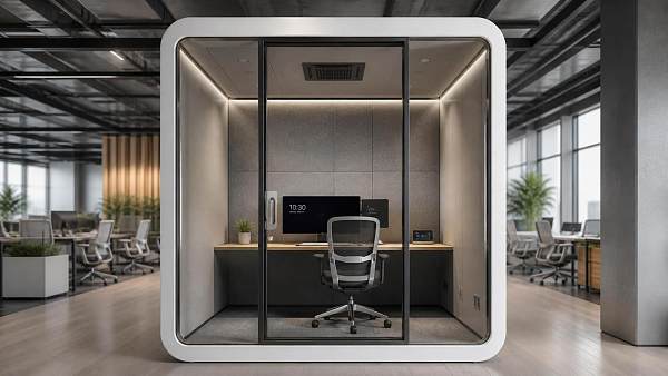 Is an acoustic work pod comfortable enough for full-day focus?