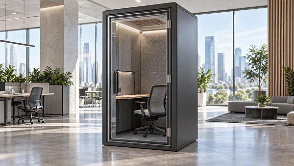 How to compare privacy acoustics ratings (STC/NR) for office pods