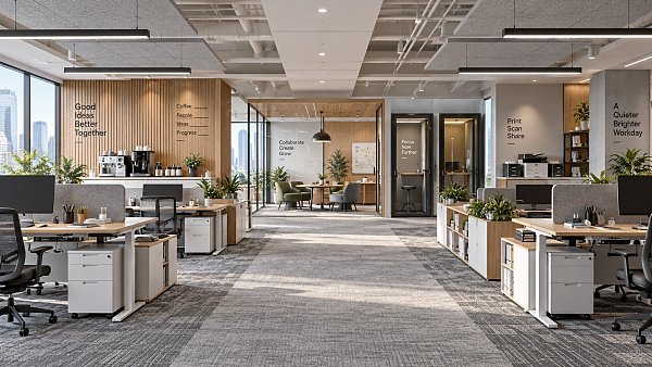 Workspace planning issues that make hybrid offices feel overcrowded