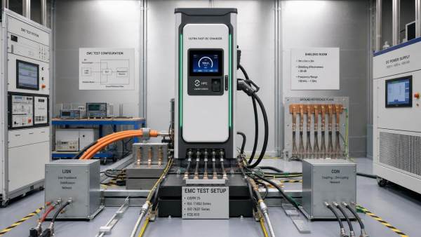 Ultra-Fast EV Charging EMC Compliance: Key Test Items and Design Pitfalls