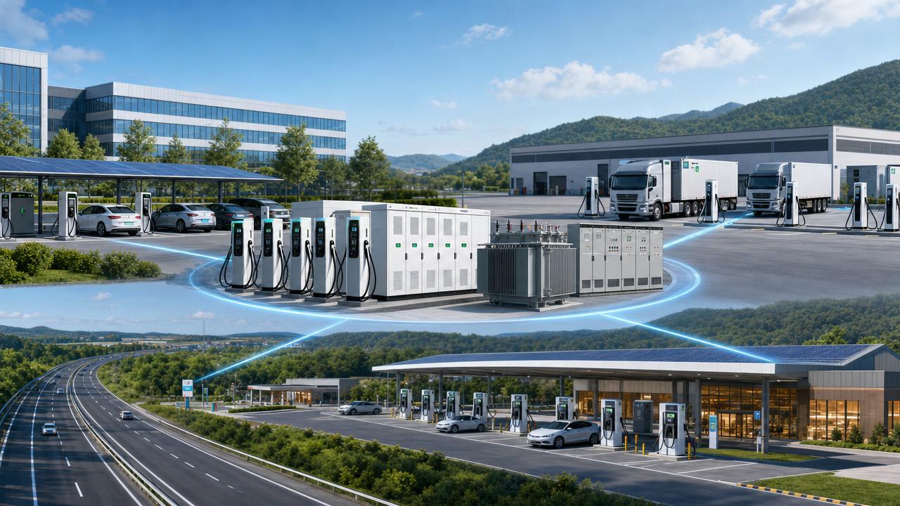 How to Estimate Energy Management Cost for Charging Networks Across Multiple Sites
