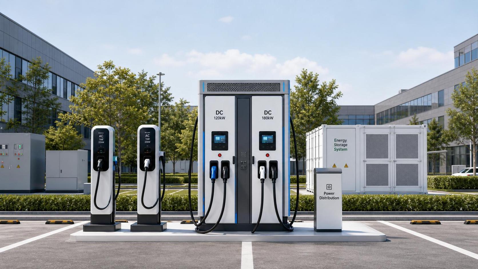 How to Choose EV Charging Equipment for Commercial Sites: Power, Connectors, and Scalability