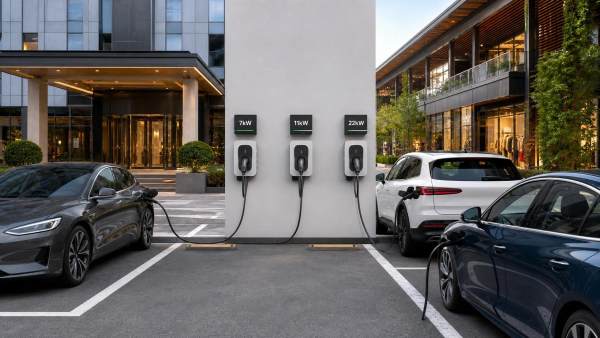 AC Destination Charging Wallbox Selection Guide: 7kW vs 11kW vs 22kW for Hotels and Retail