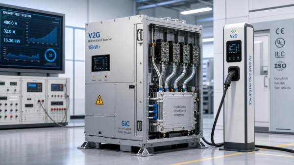 DOE Adds SiC V2G Inverters to Full Subsidy List