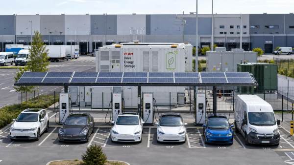 EV Charging Microgrid Europe: Key Design Factors for Grid-Limited Sites