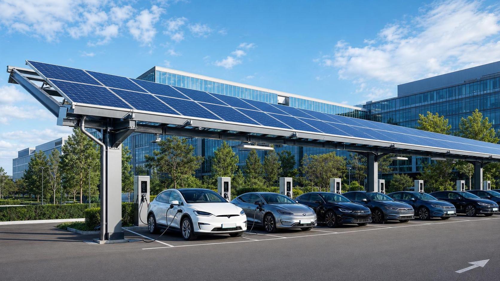 Solar Charging Canopies for Parking Lots: Key Design Choices, ROI, and Site Constraints