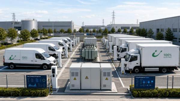 Fleet Charging in Germany: How to Plan Depot Power, Load Balancing, and Billing