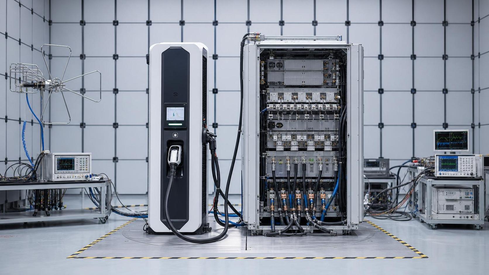 EV Superchargers EMC Compliance: Key Test Standards and Design Checks Explained