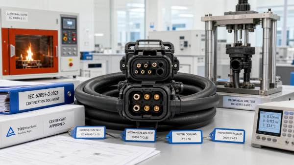 IEC 61851-23:2026 Tightens Liquid-Cooled Connector Tests