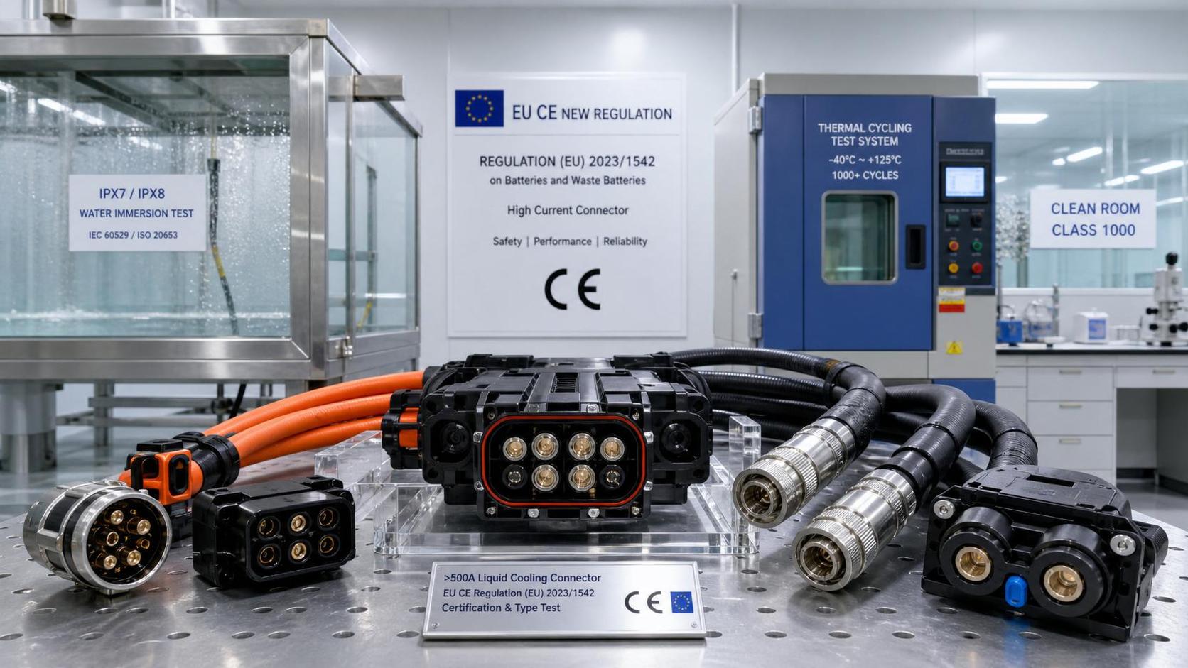 EU CE Rule Takes Effect for Liquid-Cooled Connectors
