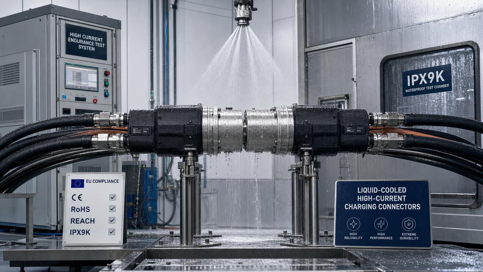 EU EN 62196-3:2026 Takes Effect for Liquid-Cooled Connectors