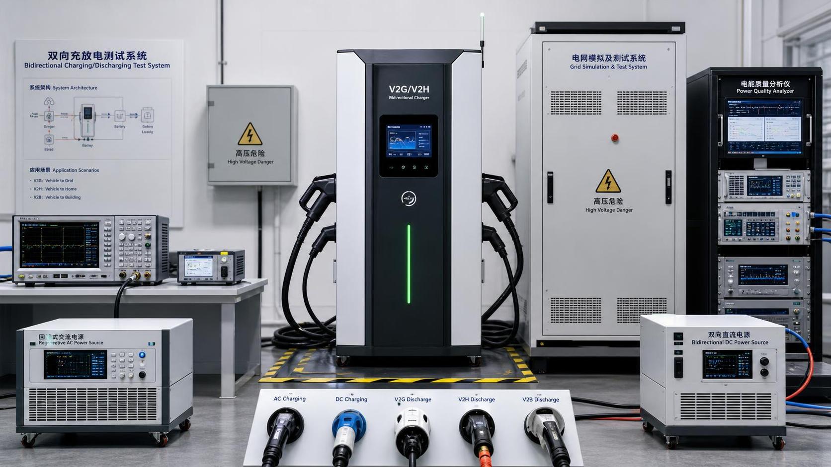 Grid Compliance for Bidirectional Chargers: Key Standards and Test Points Explained