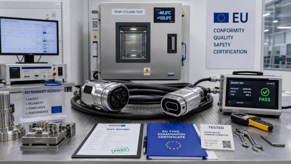 EU CE Rule Takes Effect for Liquid-Cooled Charging Interfaces