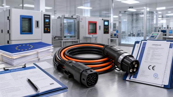 EU CE Rule Takes Effect for Liquid-Cooled Charging Cables