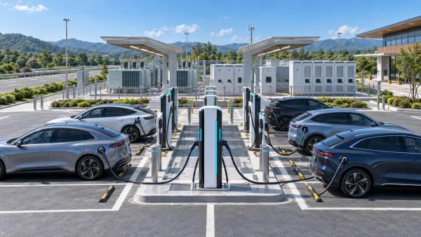 How to Size an Ultra-Fast EV Charging Station for Highway and Fleet Sites