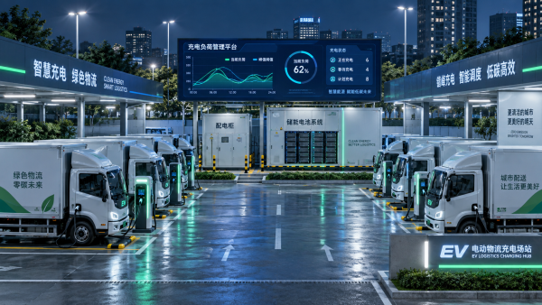 Can predictive charging software reduce peak demand at fleet depots?