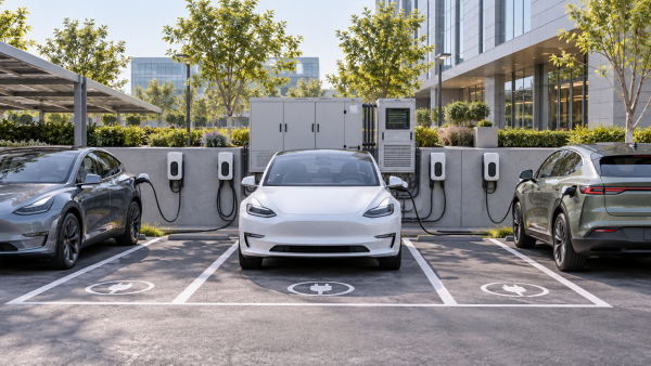How to choose AC charger power for commercial parking dwell times