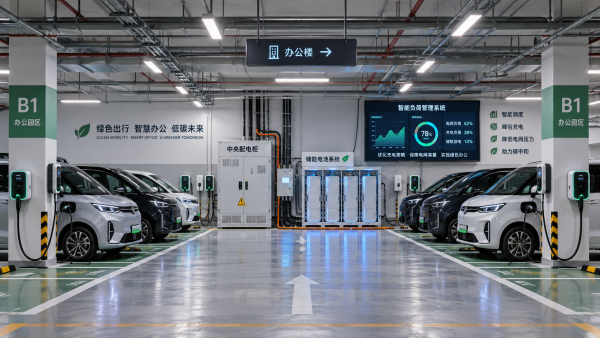 How to Size EV Charging Stations for Office Fleets Without Costly Grid Upgrades