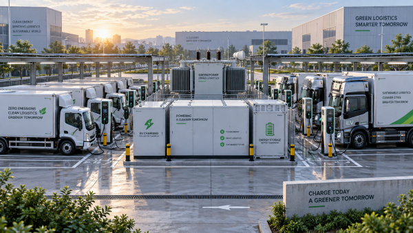How to Size Ultra-Fast EV Charging for High-Turnover Fleet Depots