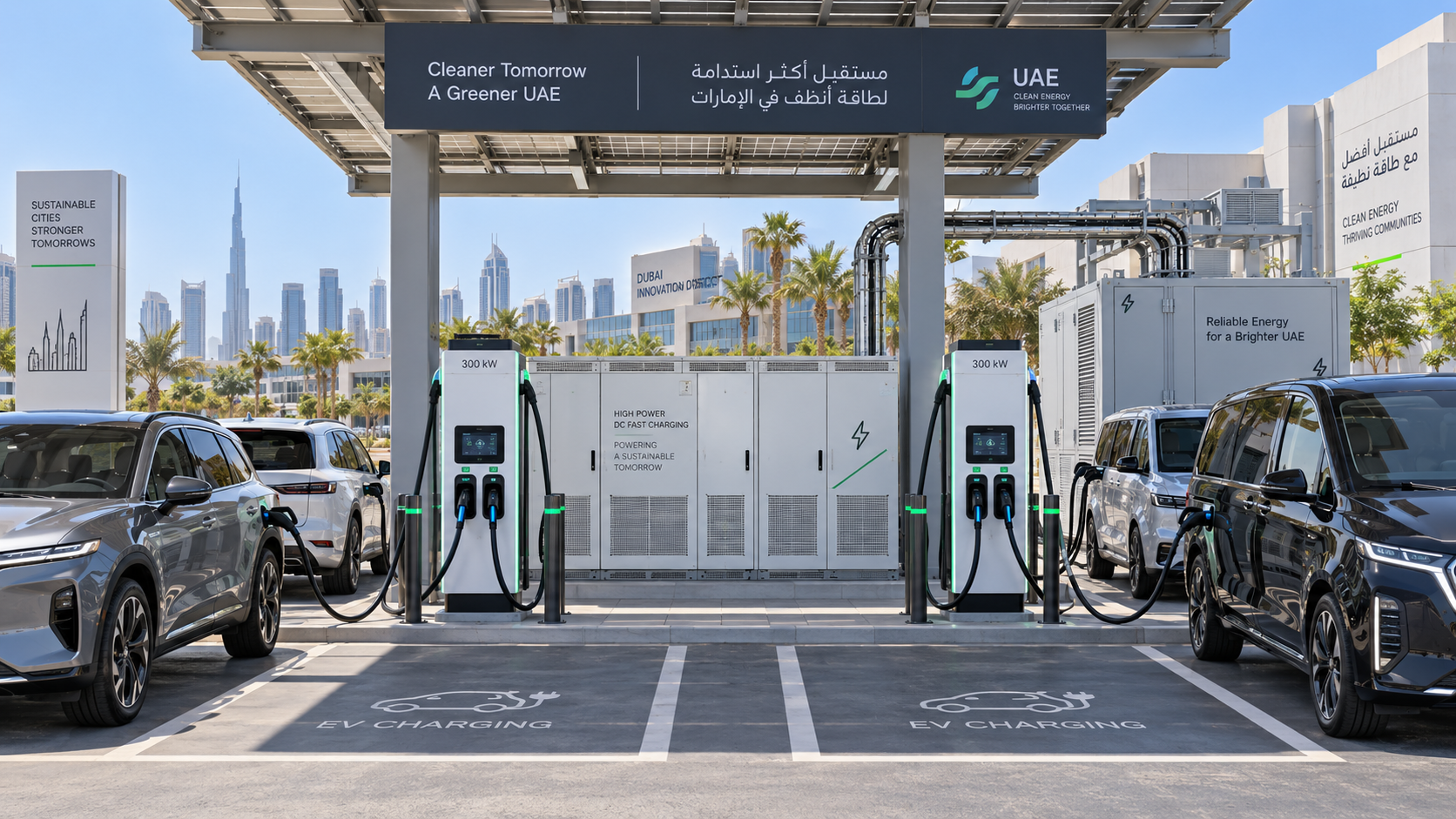 How to Specify High-Power EV Chargers for UAE Fleets and Public Charging Sites