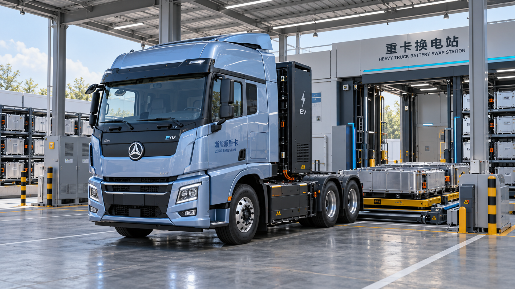 CATL Unveils Dual-Battery Range Extension and Heavy-Truck Battery-Swapping Plan