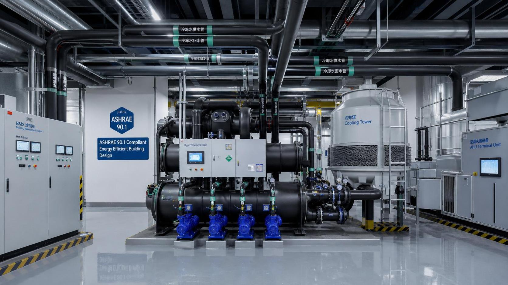 Chilled Water Systems and ASHRAE 90.1: Design Checks to Improve Compliance and Energy Use