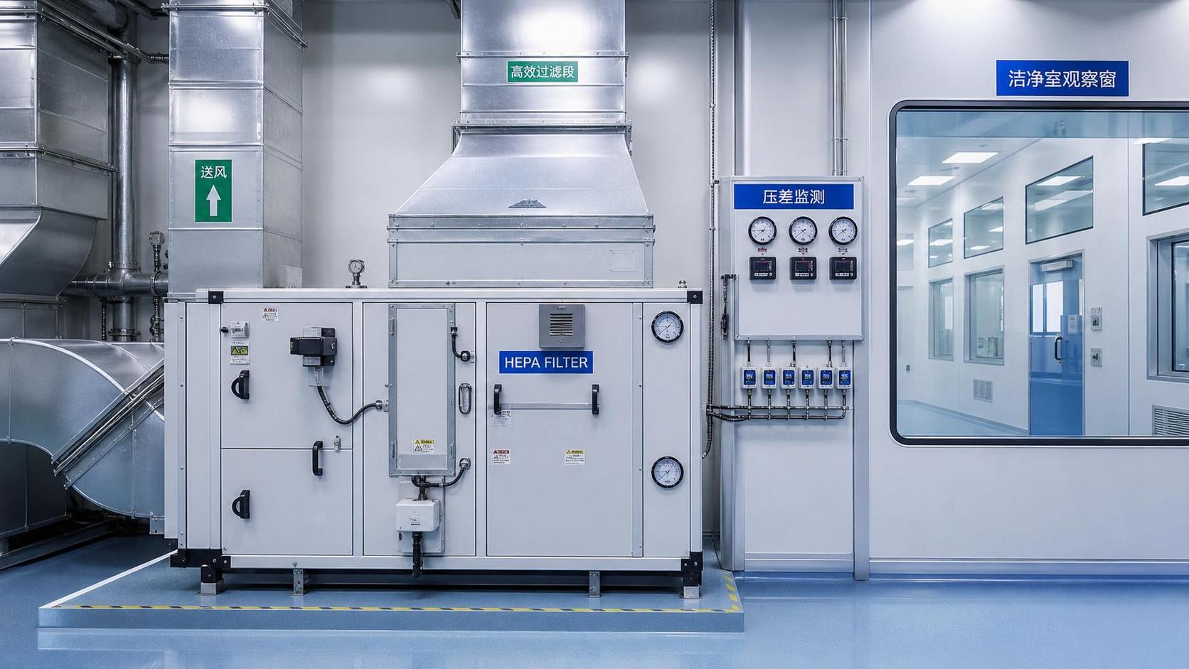 Pharmaceutical HVAC Systems: Key Design Standards for Pressure, Filtration, and Compliance