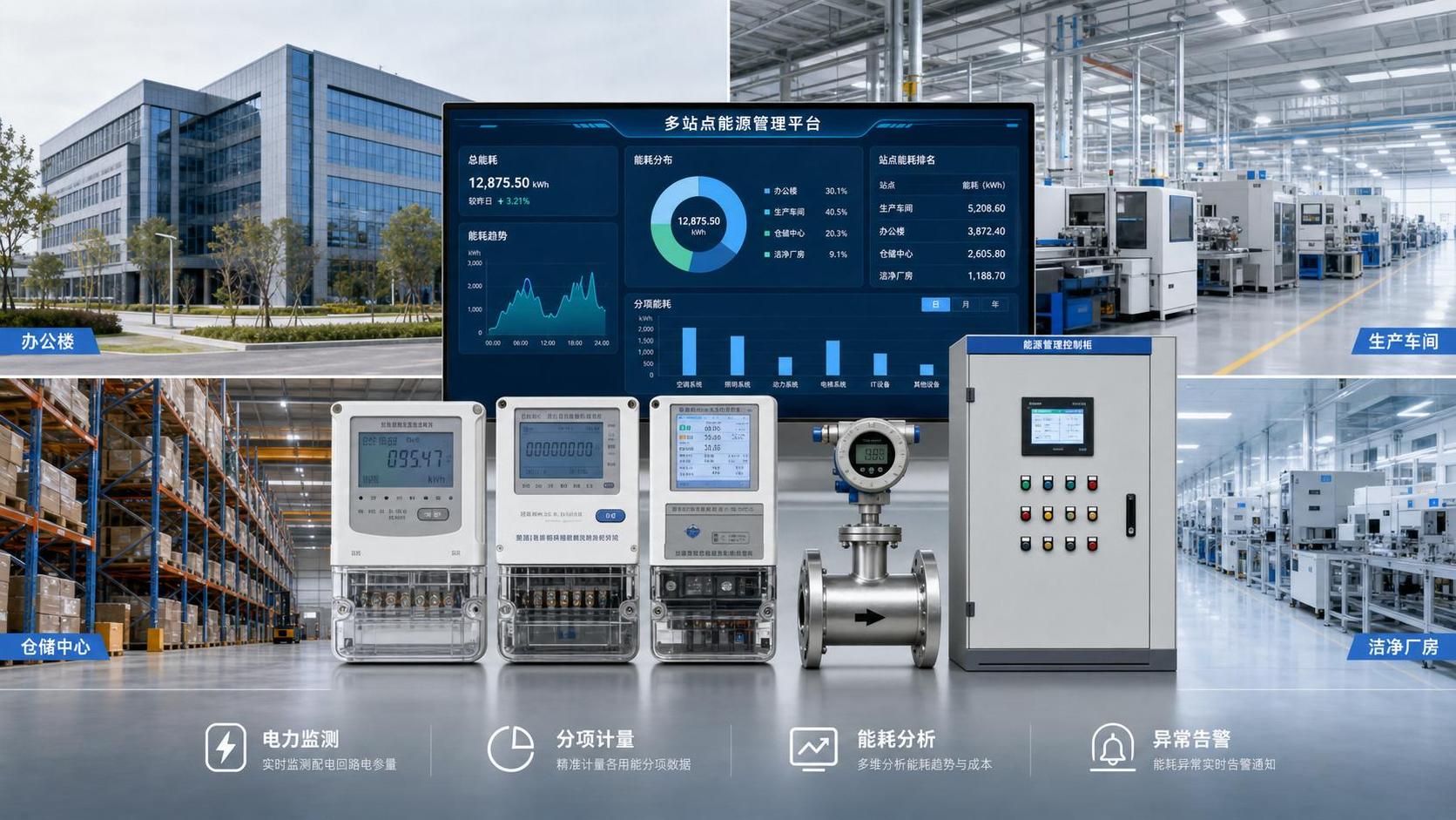 Energy Monitoring System Selection: Key Data Points for Multi-Site Facility Management