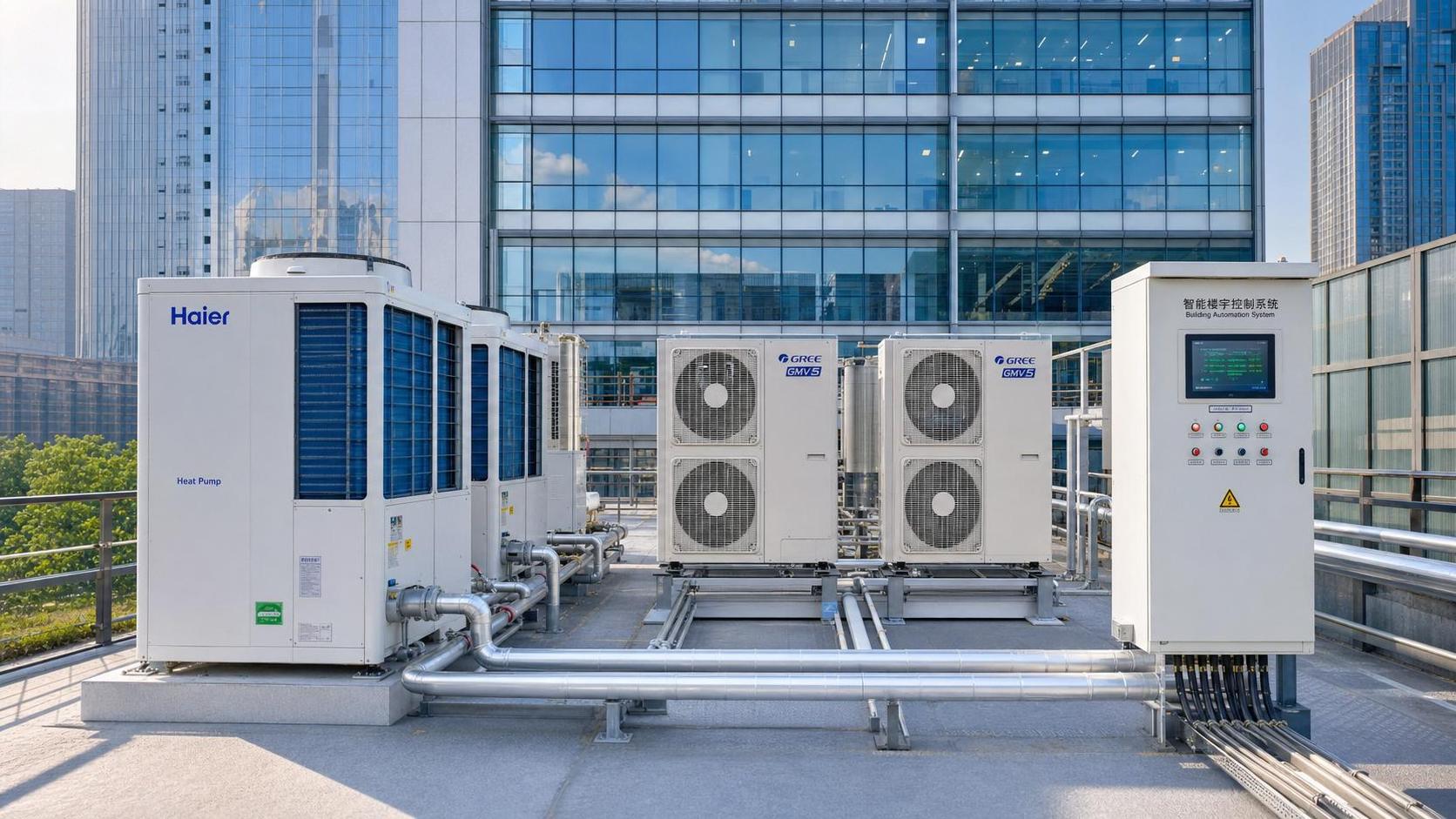 Commercial Building Decarbonization Options Compared: Heat Pumps, VRF, and Controls