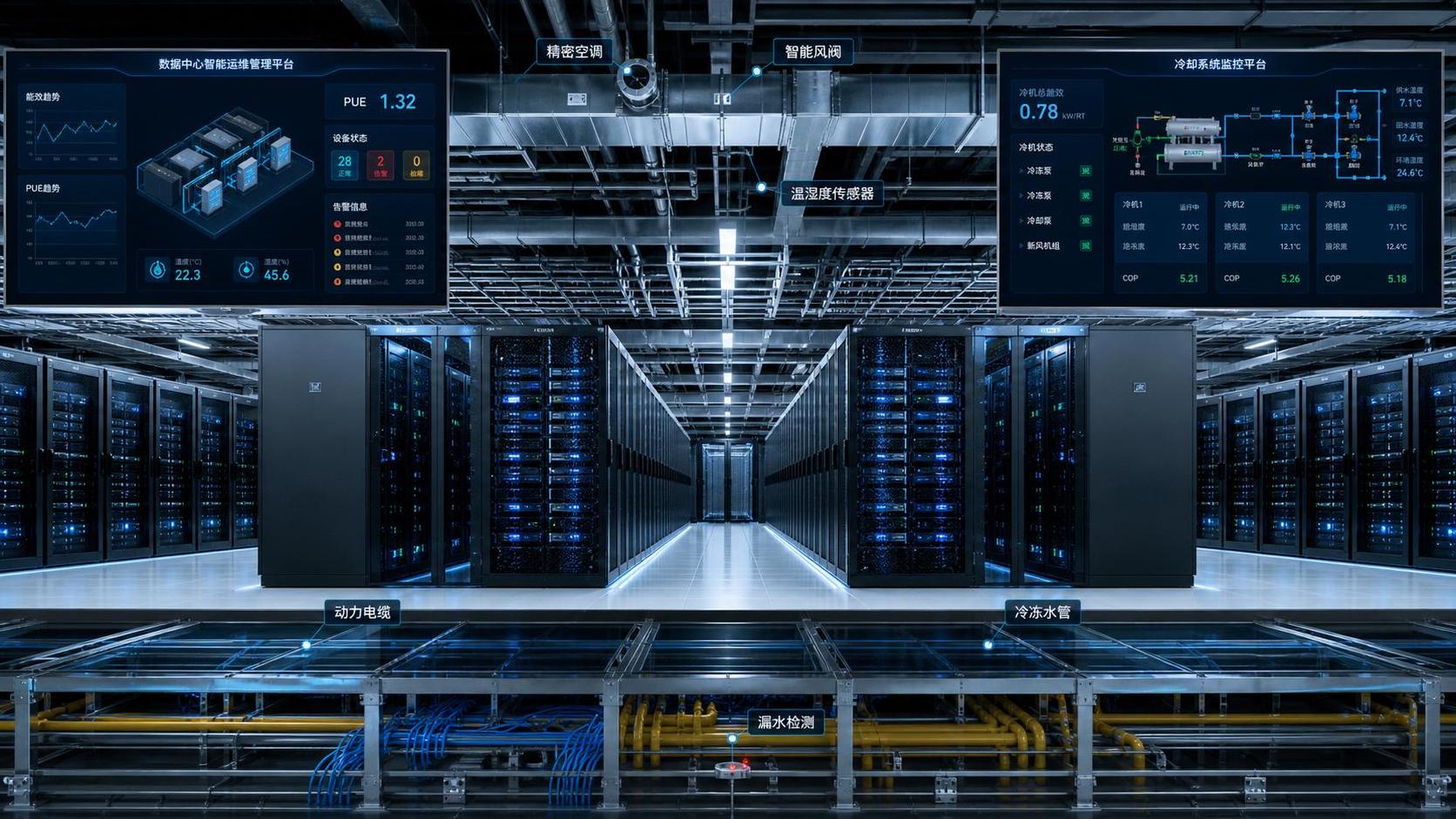 How Smart Building Controls for Data Centers Improve PUE and Alarm Response